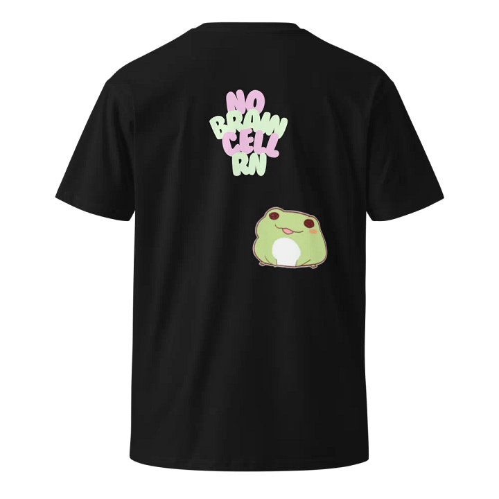 no brain cell rn frog t shirt product image (6)
