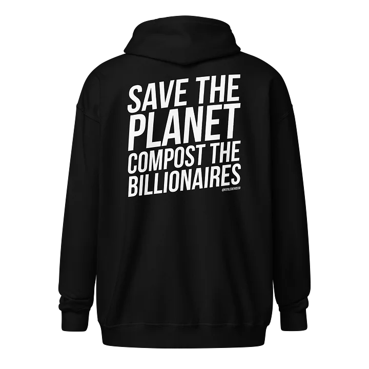 FUTILE DEVICE: SAVE THE PLANET (ZIP-UP HOODIE)) product image (2)