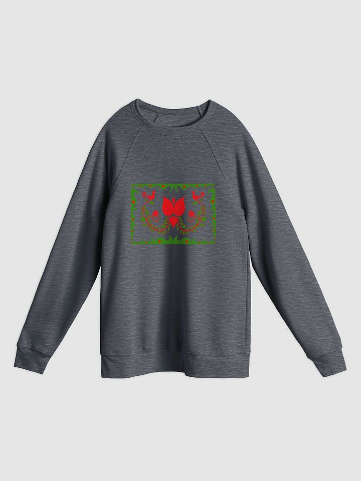 Folk Art Hungarian Splendor Raglan Sweatshirt product image (1)