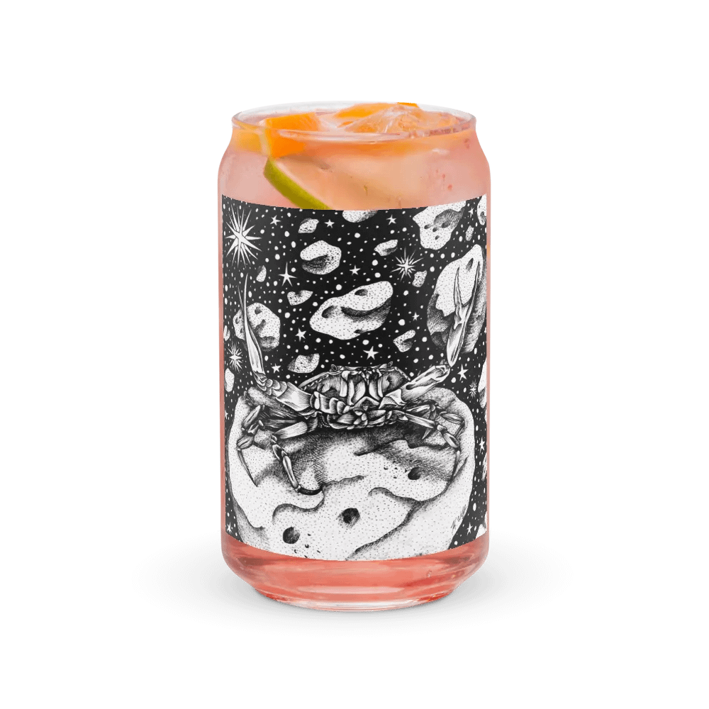 Cancer Zodiac Can-Shaped Glass product image (3)