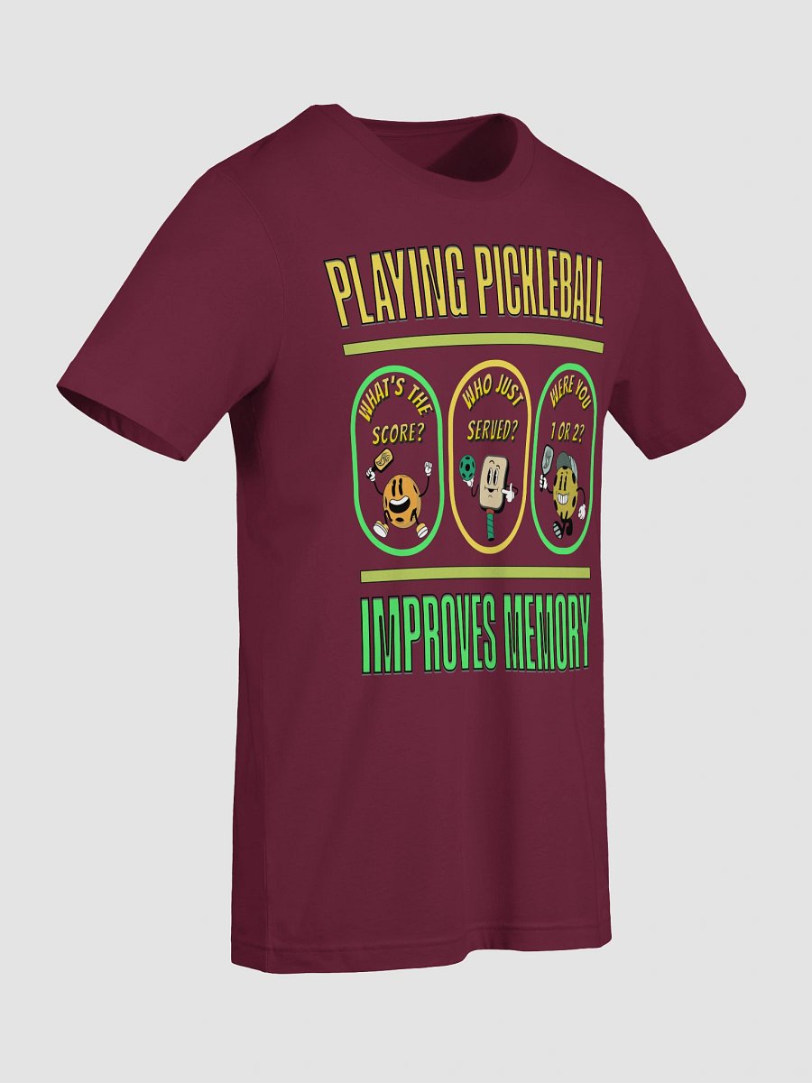 Playing Pickleball Improves Memory Lane T-Shirt product image (3)