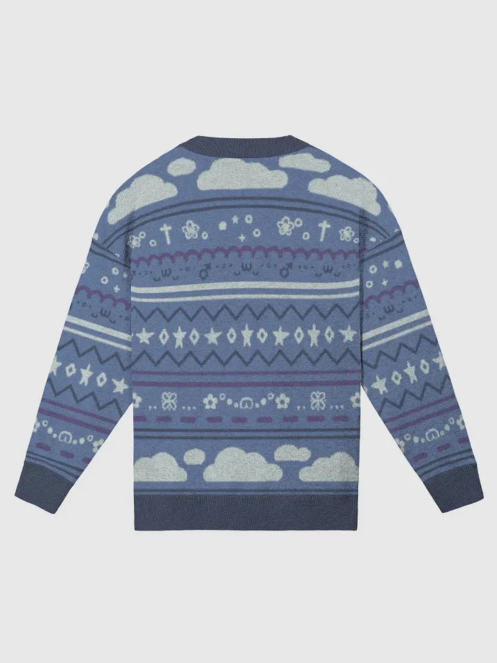 Cloudy Christmas Sweater - Blue product image (7)