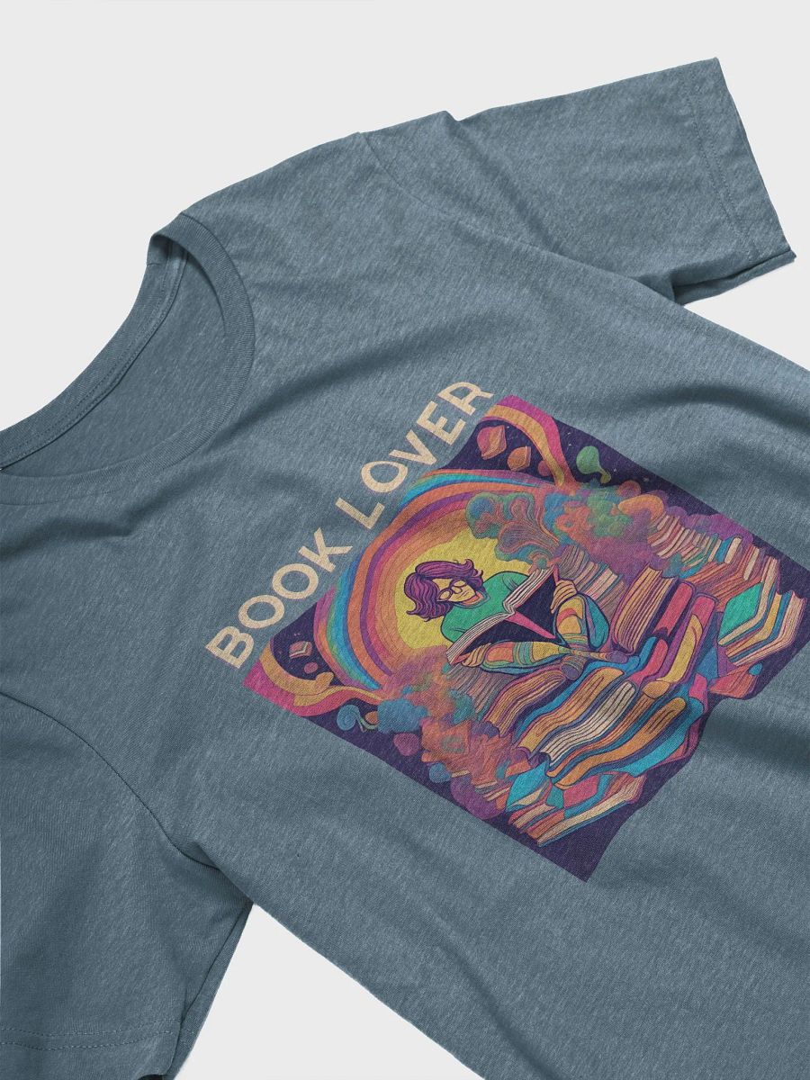 Psychedelic Book Lover supersoft T-shirt product image (3)