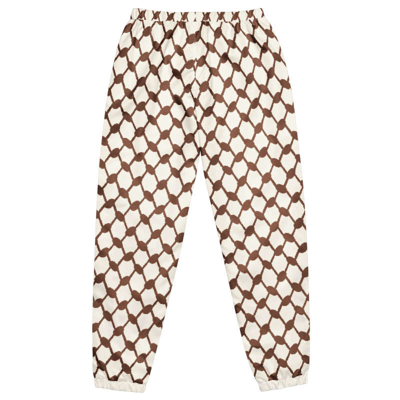 Chocolate Keffiyeh Unisex Track Pants product image (3)