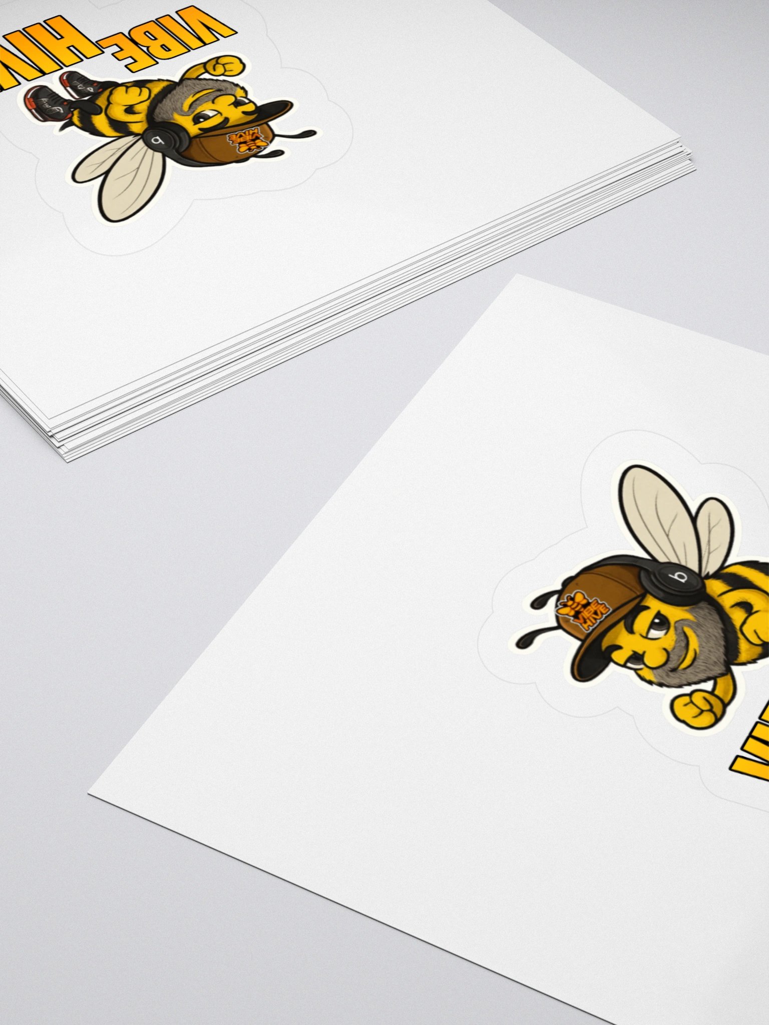 Bearded Bee Vibe Hive Stickers product image (10)