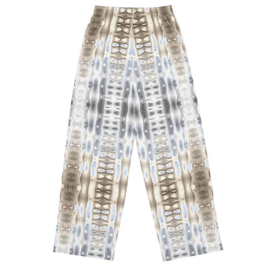 Abstract pattern in blue and brown, product image (2)