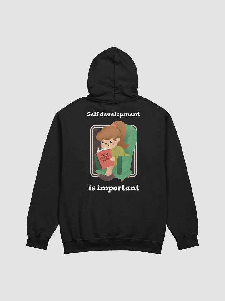 Self Development is Important - Pull over hoodie product image (1)
