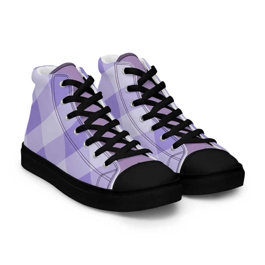 Women's Lavender Diamonds High Tops product image (8)