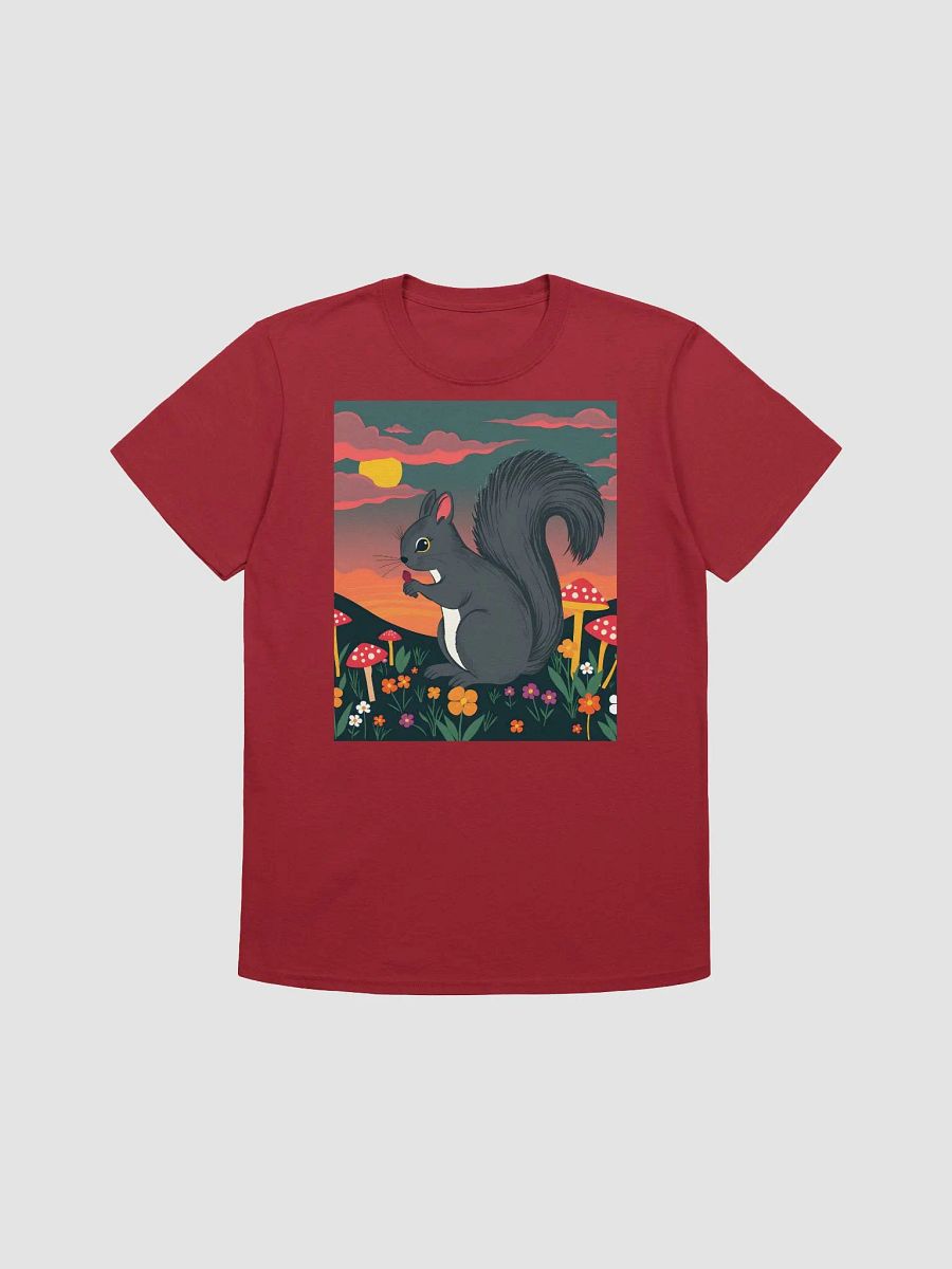 Sunset Squirrel Unisex T-Shirt product image (1)