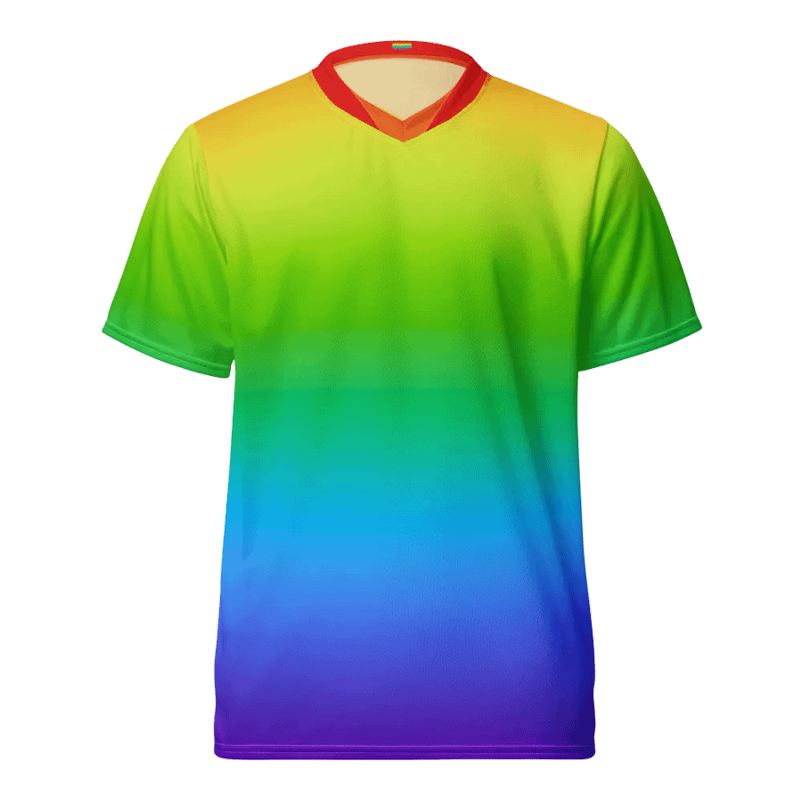 Rainbow Unisex Sport Jersey product image (3)