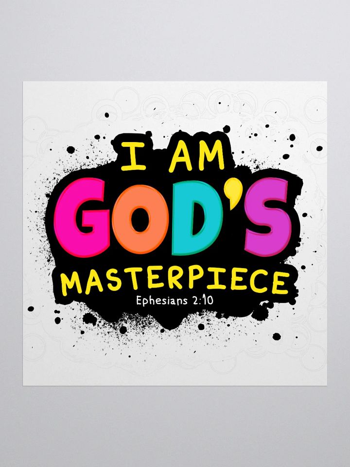God's Masterpiece Sticker Set product image (1)