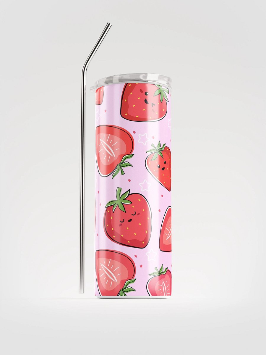 Strawberry Bliss Stainless Steel Tumbler product image (1)