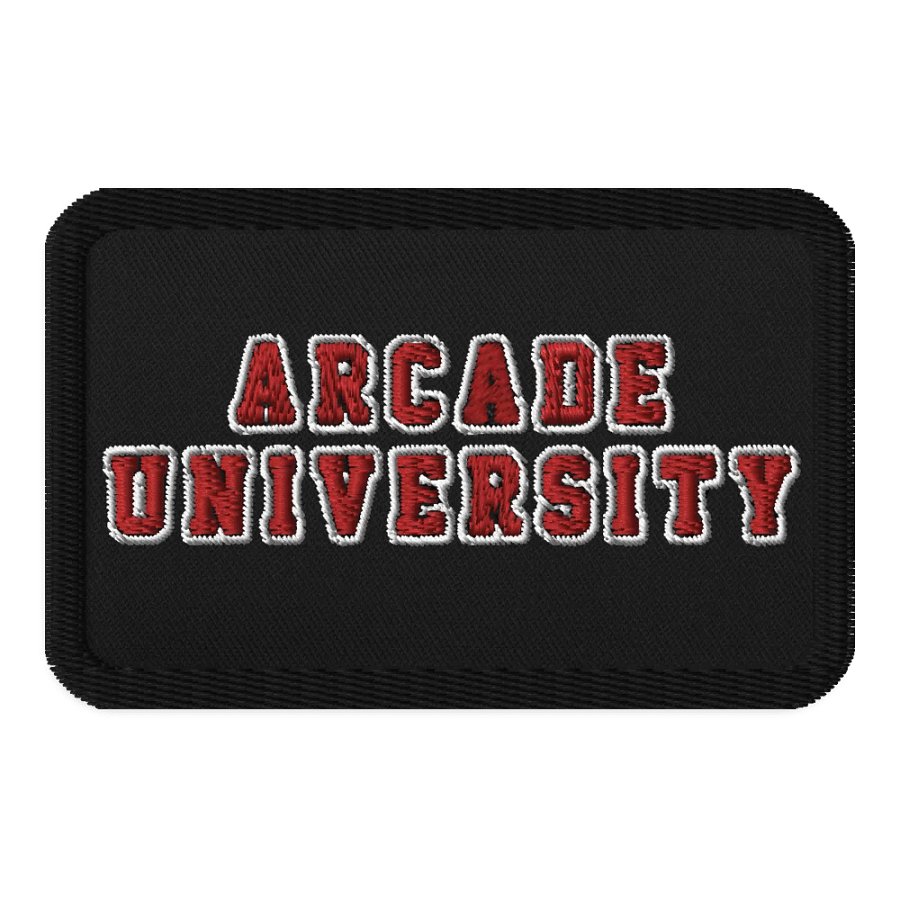 Arcade University Embroidered Patch product image (7)