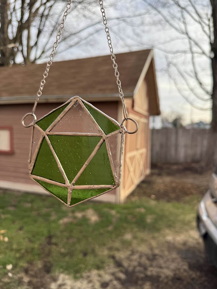 20-Sided Die Suncatcher product image (1)