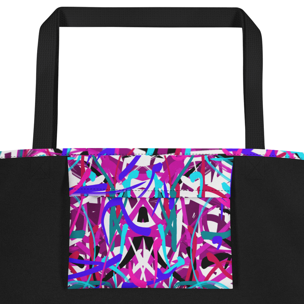 Chaos in Color Large Tote Bag product image (2)