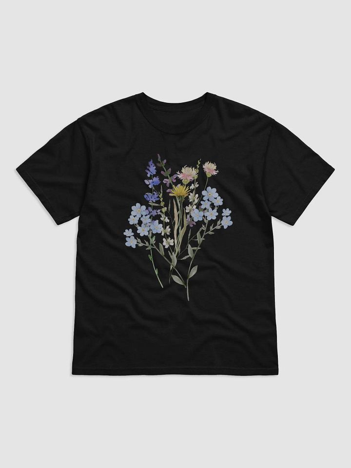 Bouquet Bliss Watercolor T-Shirt product image (2)
