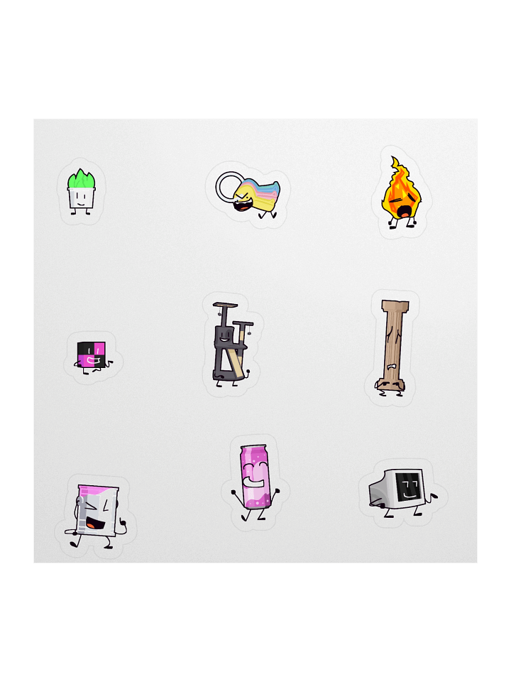 PPBPBBPPBP Cast Sticker Sheet product image (1)