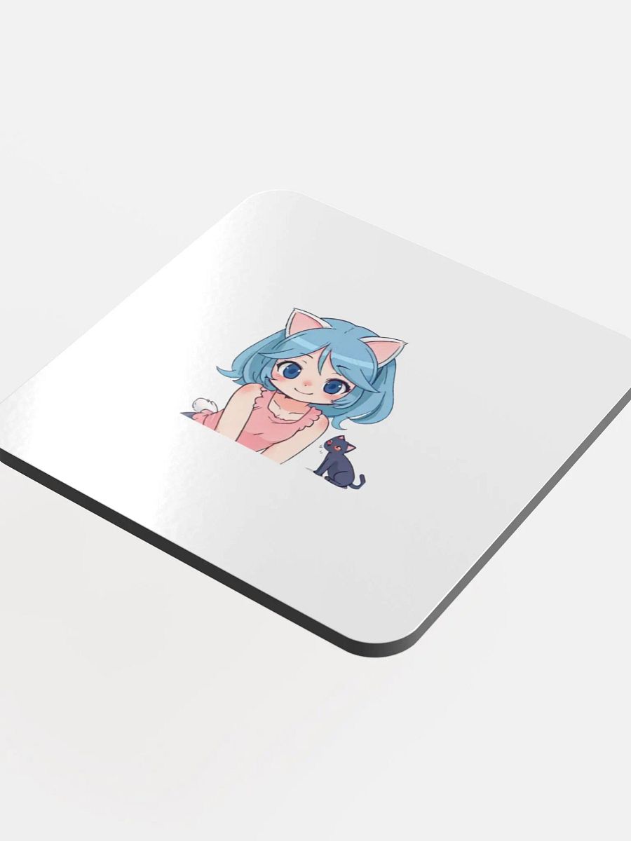 Feline Fantasy Glossed Cork Coaster product image (4)