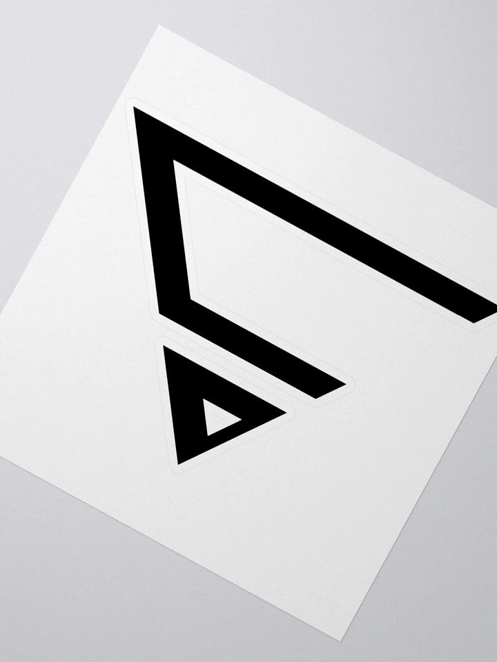 CraytoX Logo Stickers - Black product image (5)