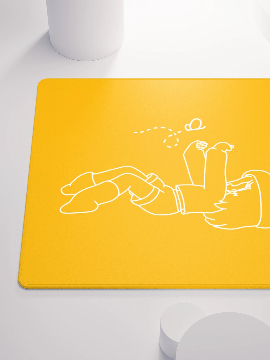 mouse pad (yellow) product image (6)