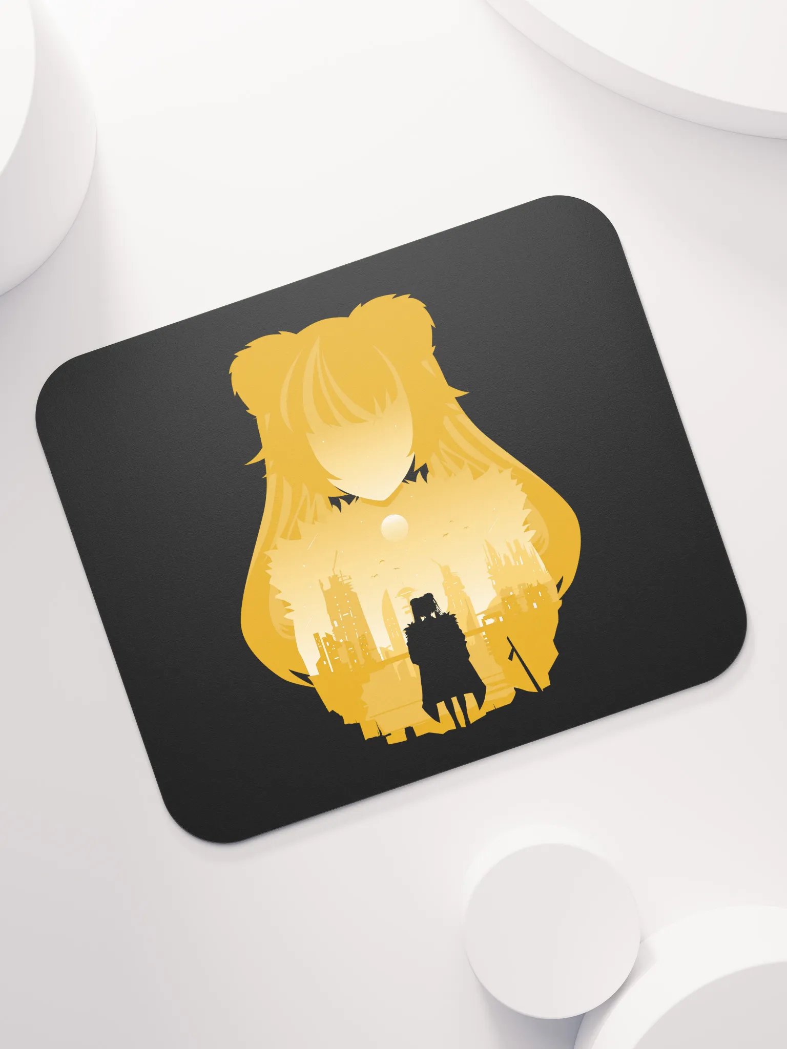 Silhouette Mousepad Black product image (3)