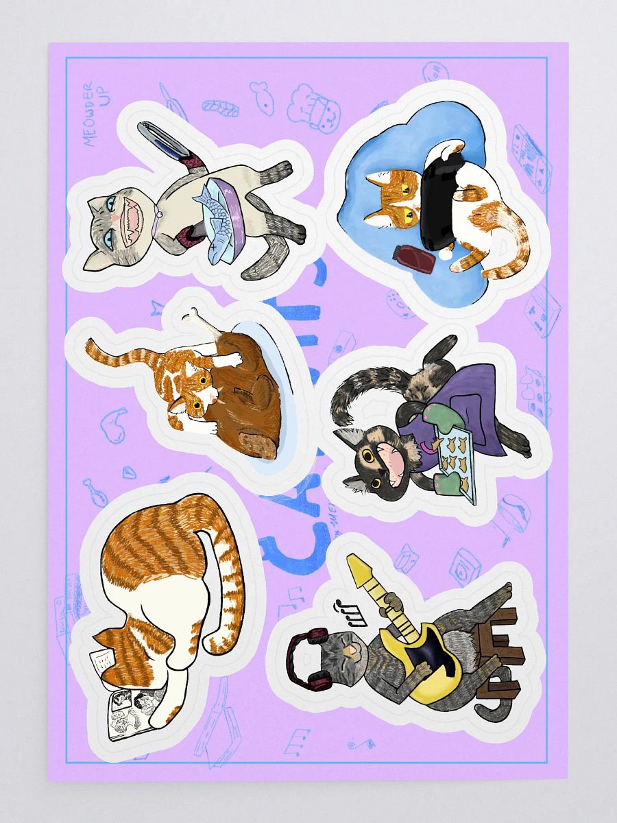 Cativity Sticker Sheet product image (3)