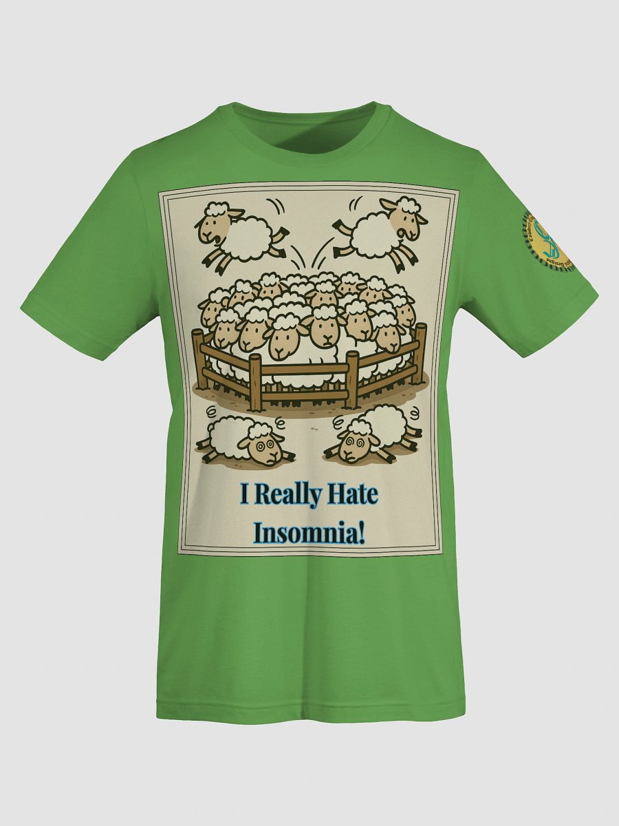 I Really Hate Insomnia (Both) Bella+Canvas Supersoft T-Shirt Colors (4) product image (68)