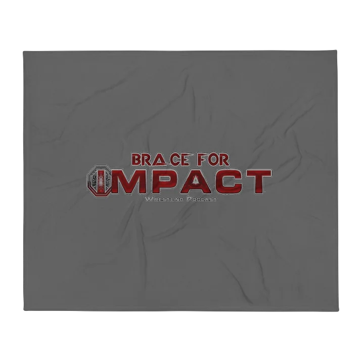 Brace for Impact Throw Blanket product image (2)