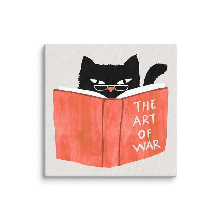 diabolic cat canvas art print product image (22)
