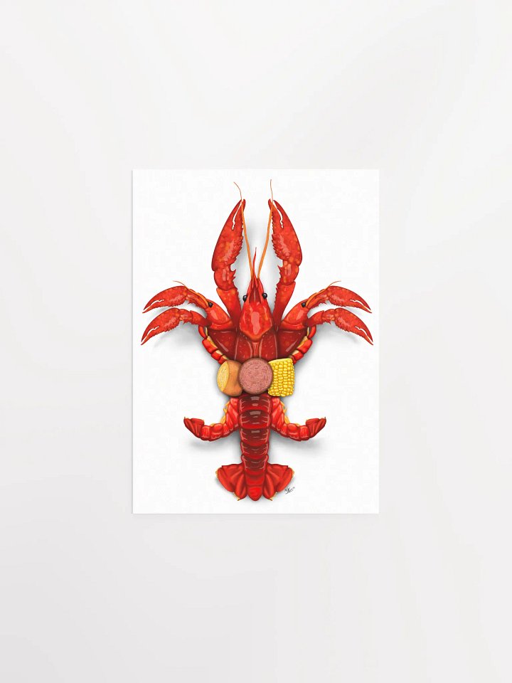 Crawfish Boil Fleur-de-Lis Prints product image (1)