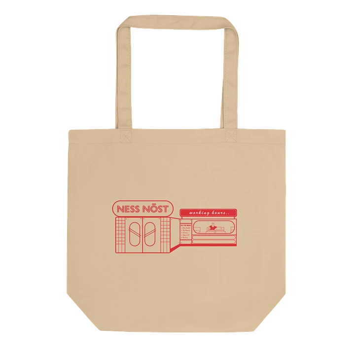 Organic Cotton Tote with Diner Theme! product image (1)