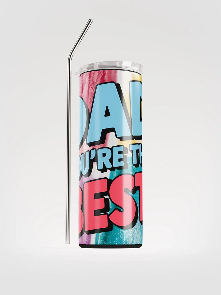 Dad You're The Best Vibrant Appreciation Stainless Steel Tumbler product image (1)