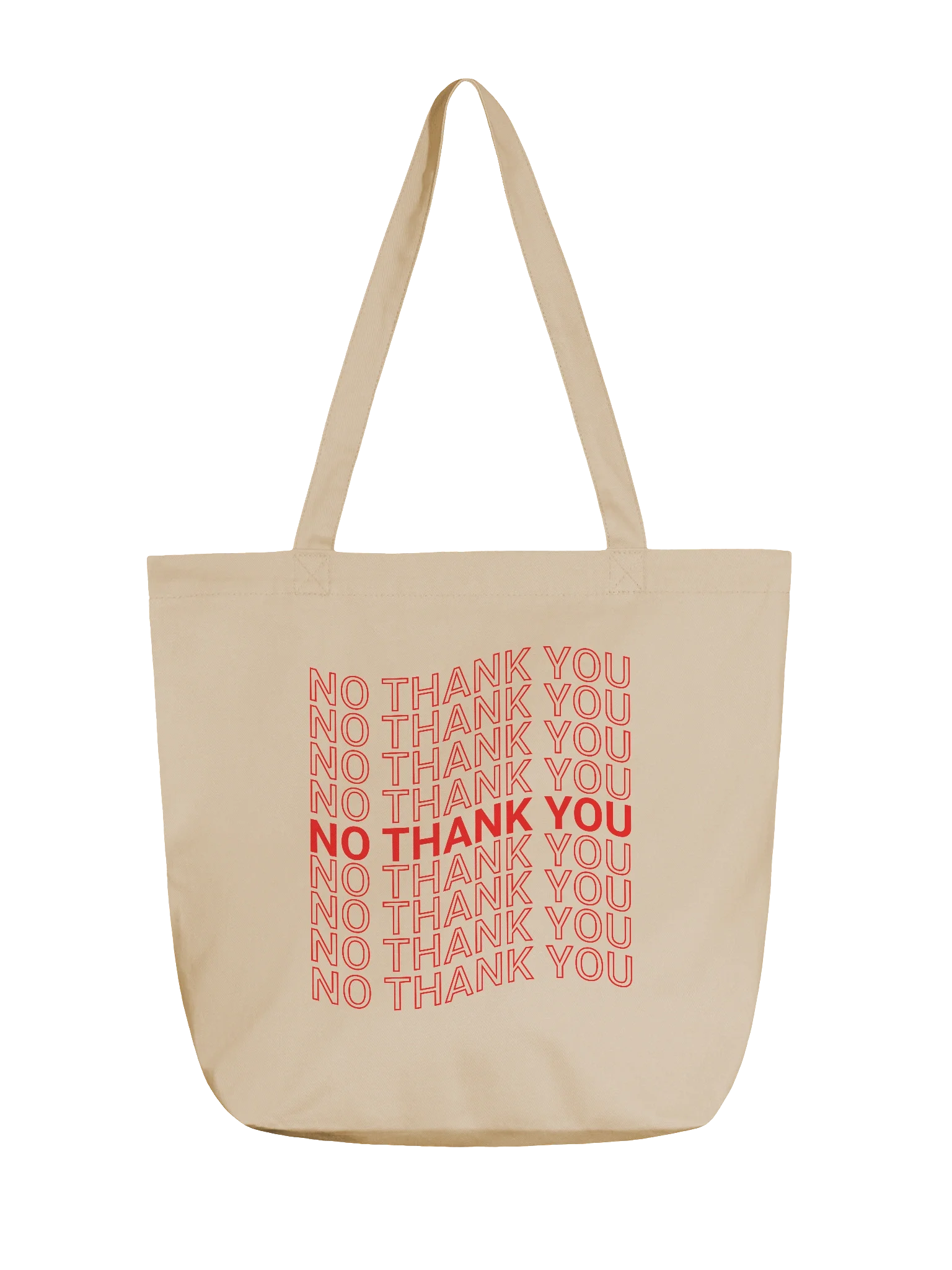 No Thank You Tote Bag product image (1)