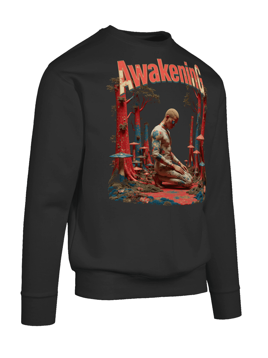 Spiritual Awakening Mystical Mushroom Grove Premium Sweatshirt product image (77)