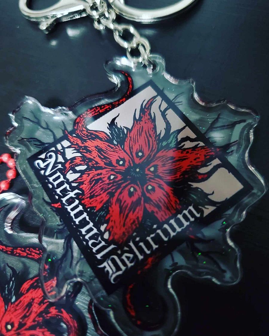 Glitter Hellbloom Keychain product image (1)