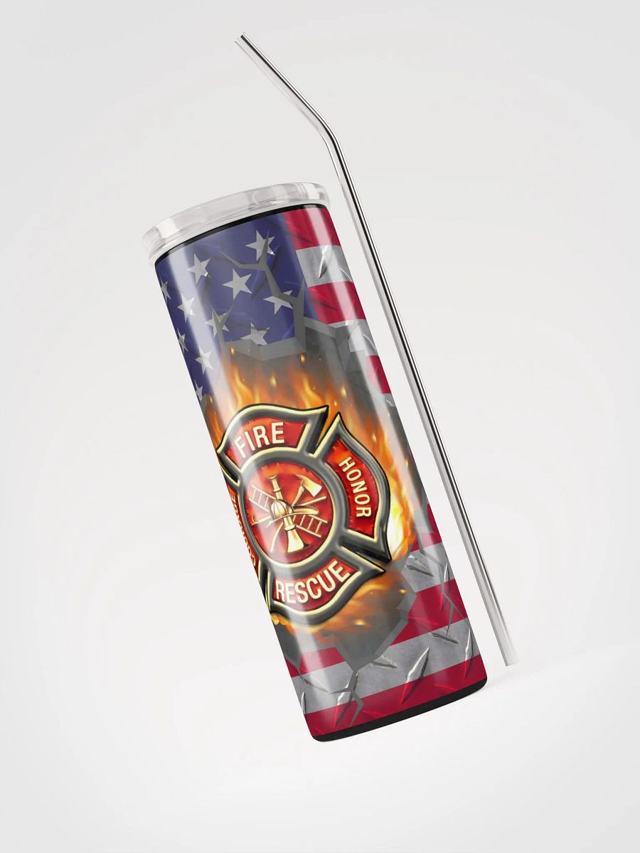 Courage Fire Honor Tumbler product image (4)