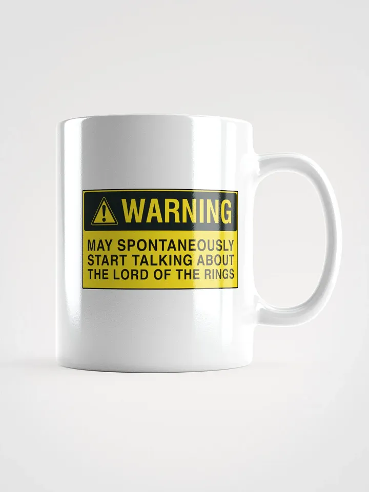 May start talking about LOTR - Mug product image (3)