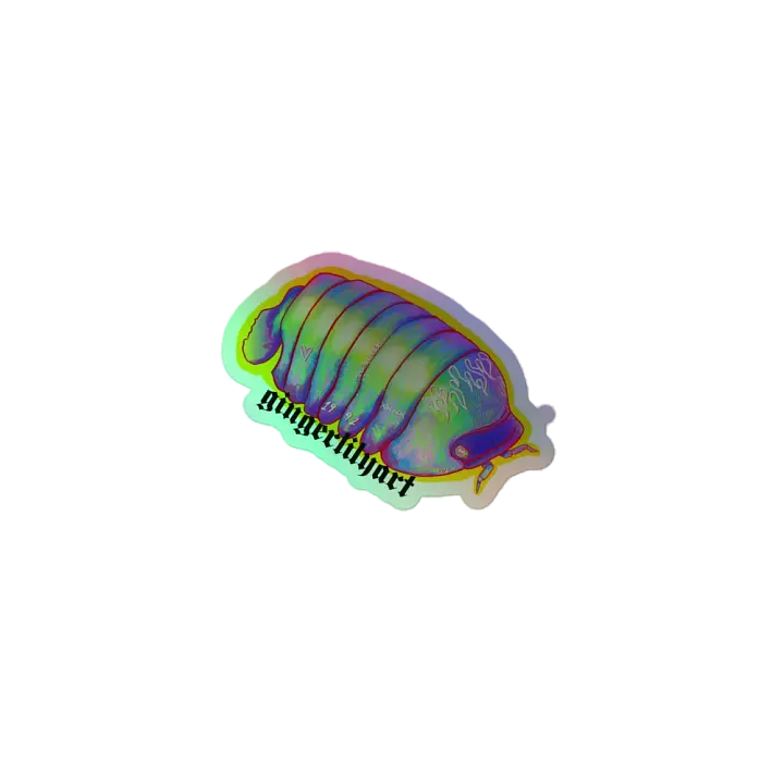 hotrod isopod sticker product image (1)