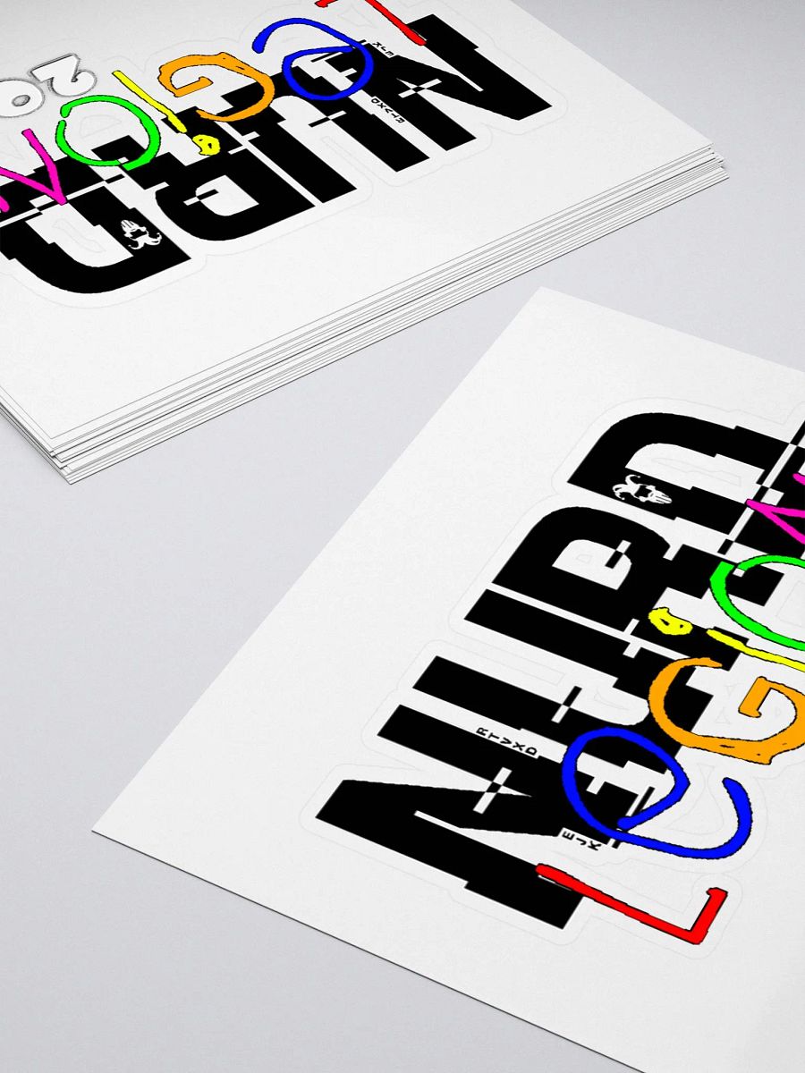 NurdLegion - Crayon Sticker product image (10)
