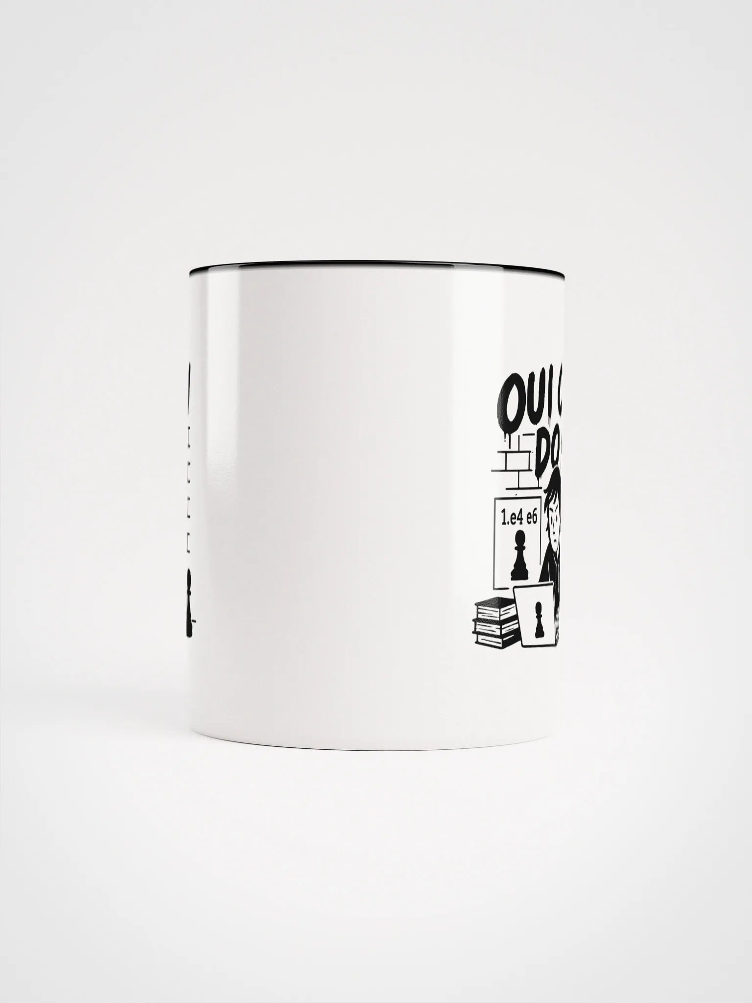 Oui Can Do It - Ceramic Mug with Color Inside product image (62)