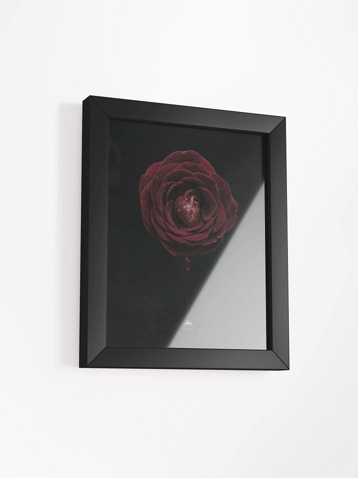 The Bleeding Bloom Framed Print product image (8)