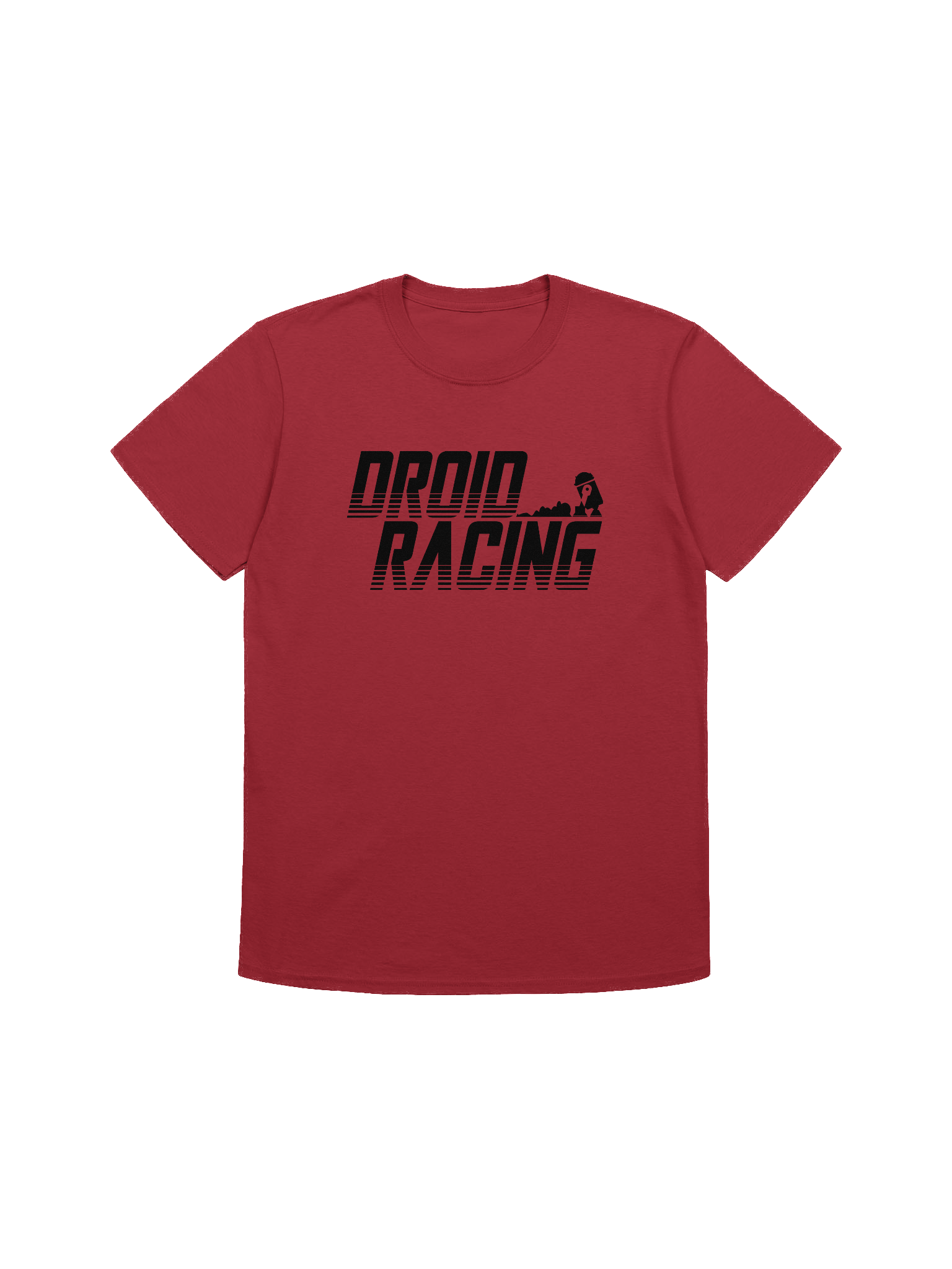 Droid Racing (black logo) Tee product image (1)