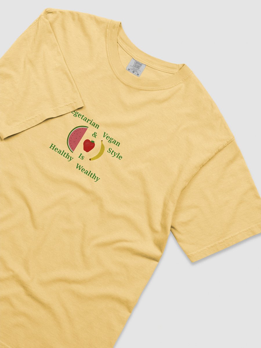Healthy Wealthy Vegetarian T-Shirt product image (5)