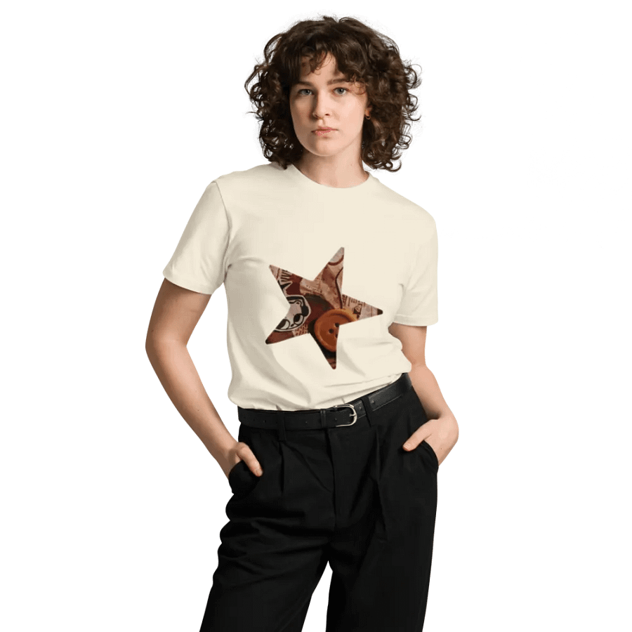 Two Faced Moon Vintage Design Tee - Star product image (19)