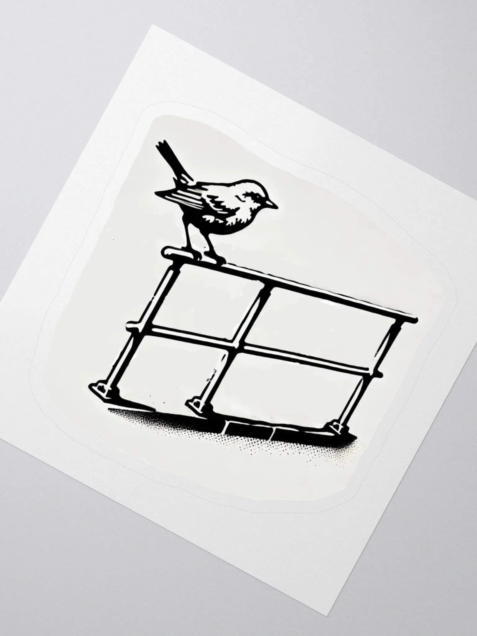 Railbird Vinyl Sticker (Indoor Use) product image (2)
