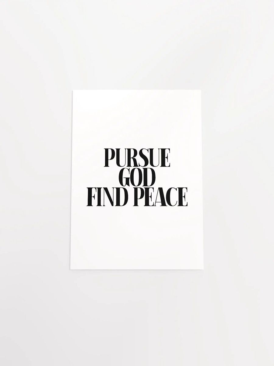 PURSUE GOD FIND PEACE product image (23)