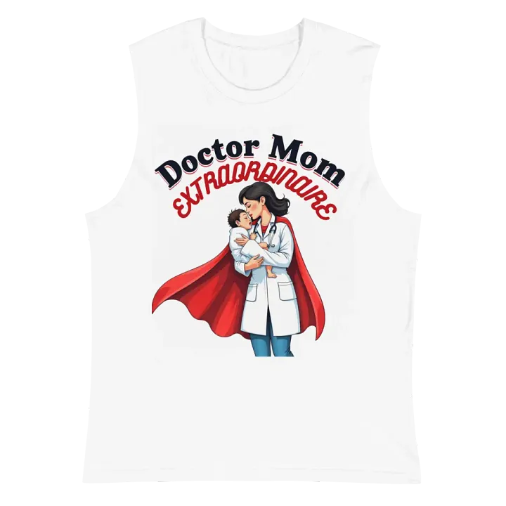 Doctor Mom EXTRAORDINAIRE Muscle Tank product image (2)