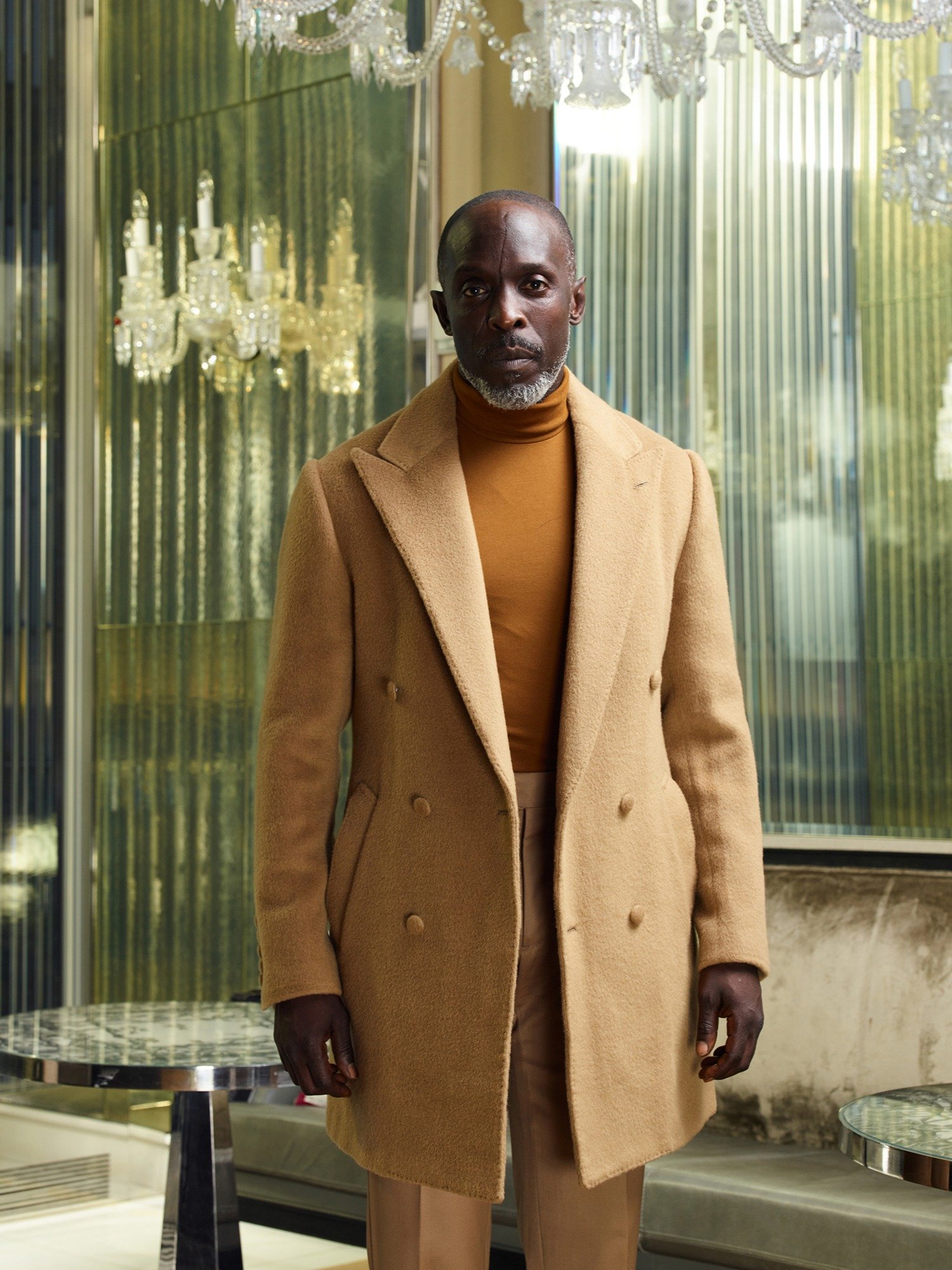MEN'S 100% DOUBLE FACED CAMEL CASHMERE OVERCOAT product image (2)