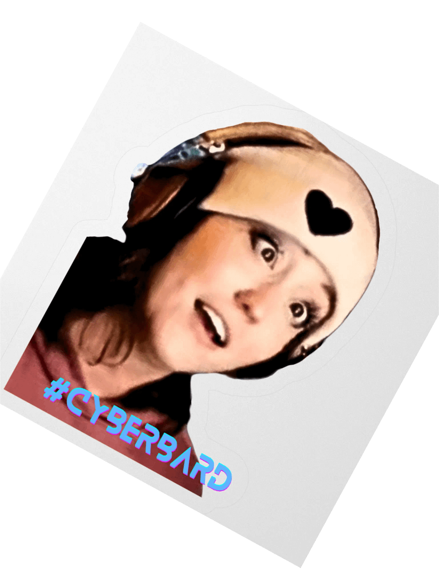 Crrissa - Cyberbard - Sticker product image (2)
