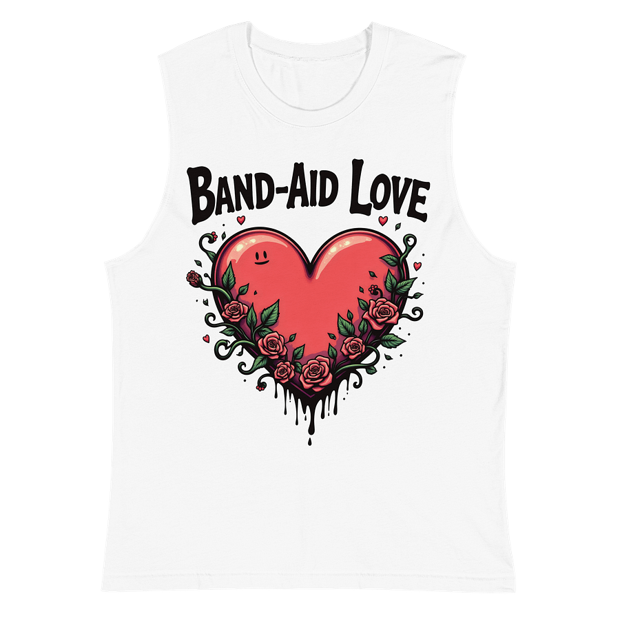Band-Aid Love Heart Muscle Tank product image (2)